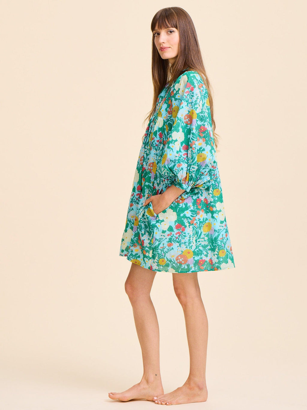 Daisy Dress in Swedish Garden