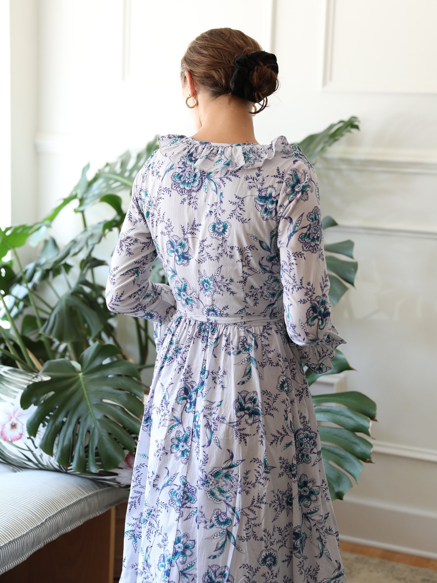 Elisabetta Dress in Cornflower