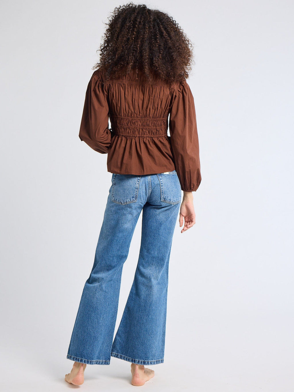 Ella Top in Chocolate