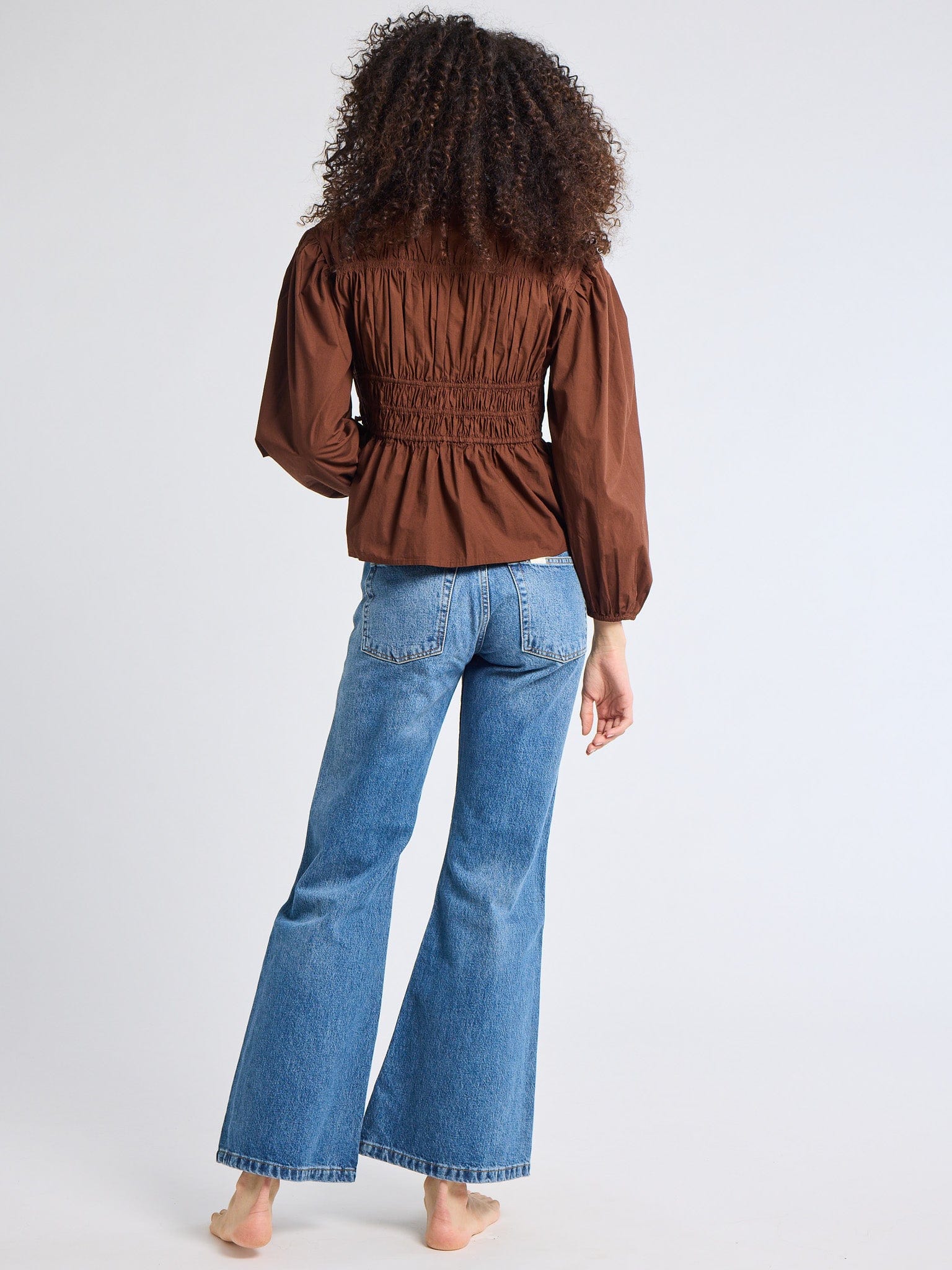 Ella Top in Chocolate