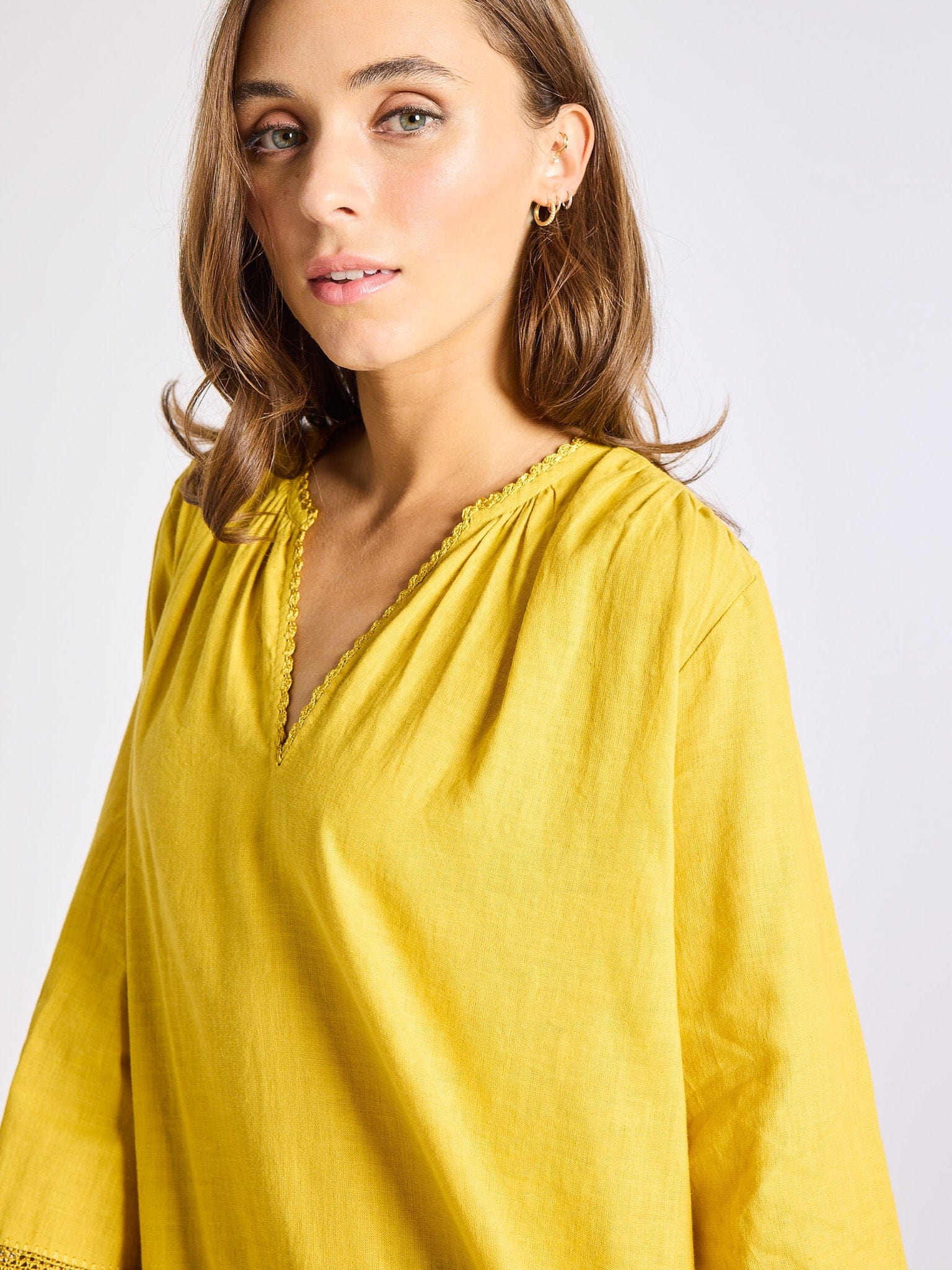 Elsie Top in Marigold