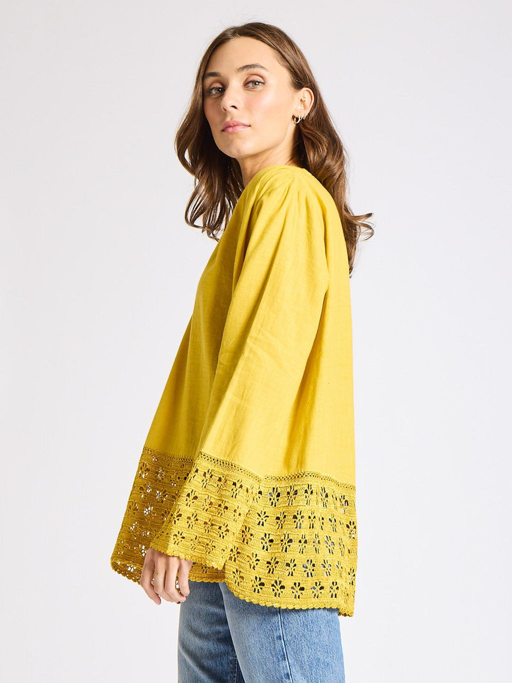 Elsie Top in Marigold