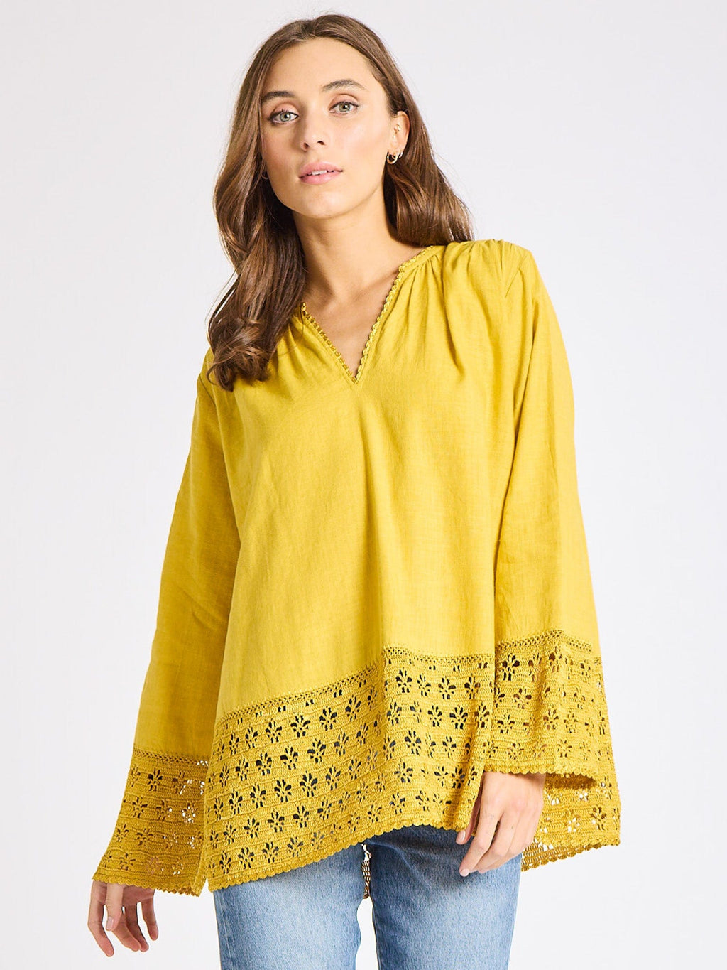Elsie Top in Marigold