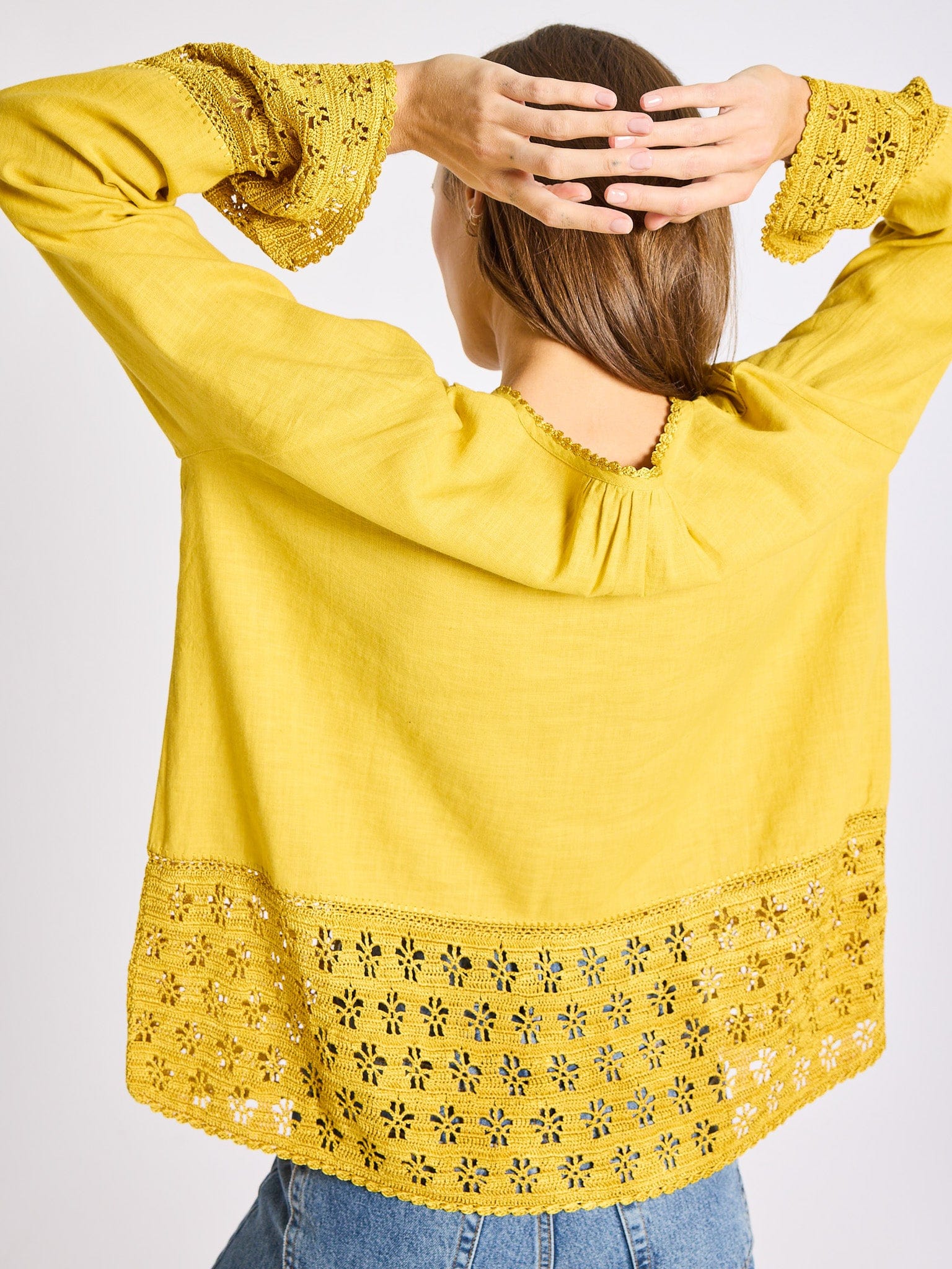 Elsie Top in Marigold