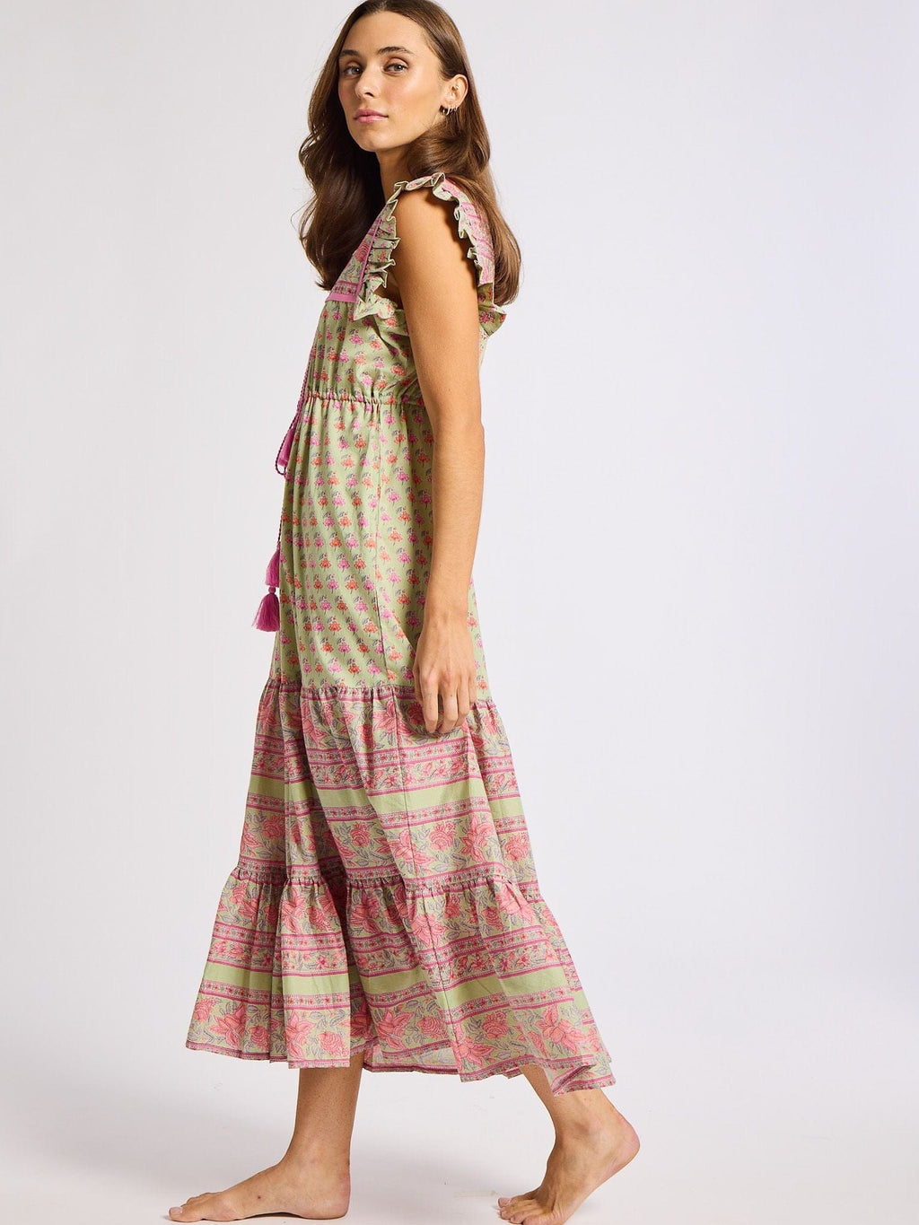 Esme Dress in Tulip Print