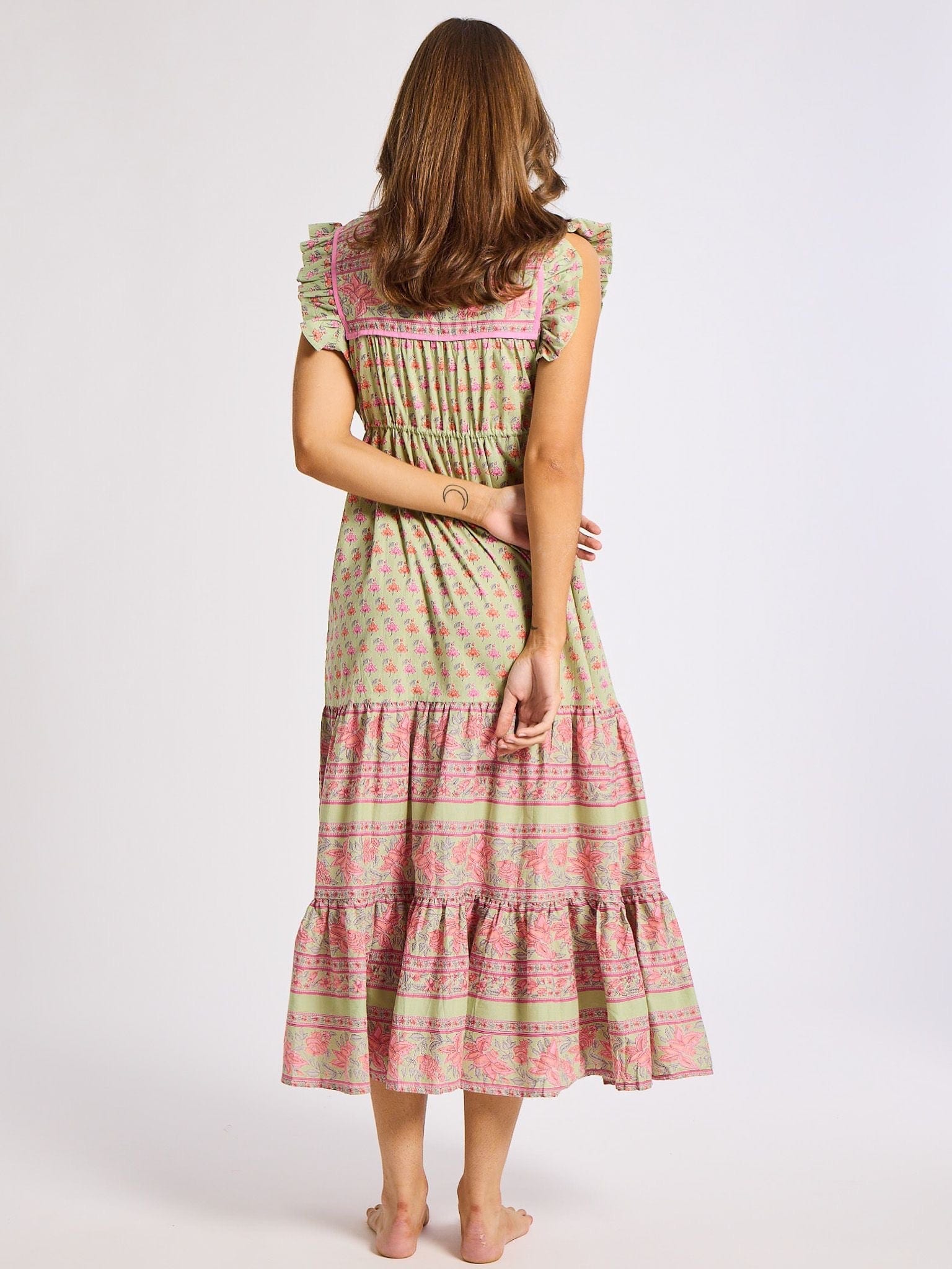 Esme Dress in Tulip Print