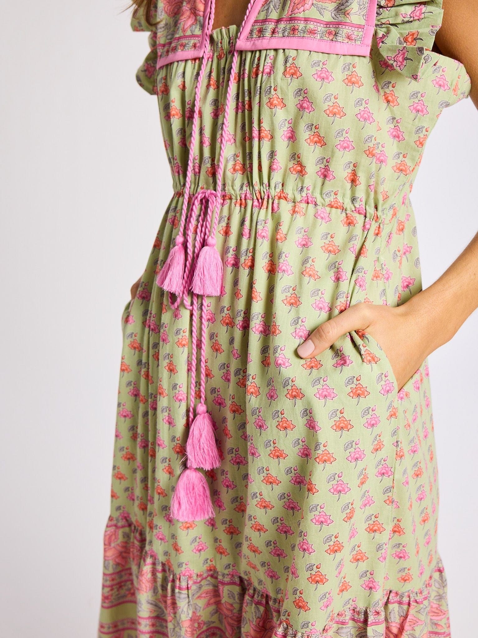 Esme Dress in Tulip Print