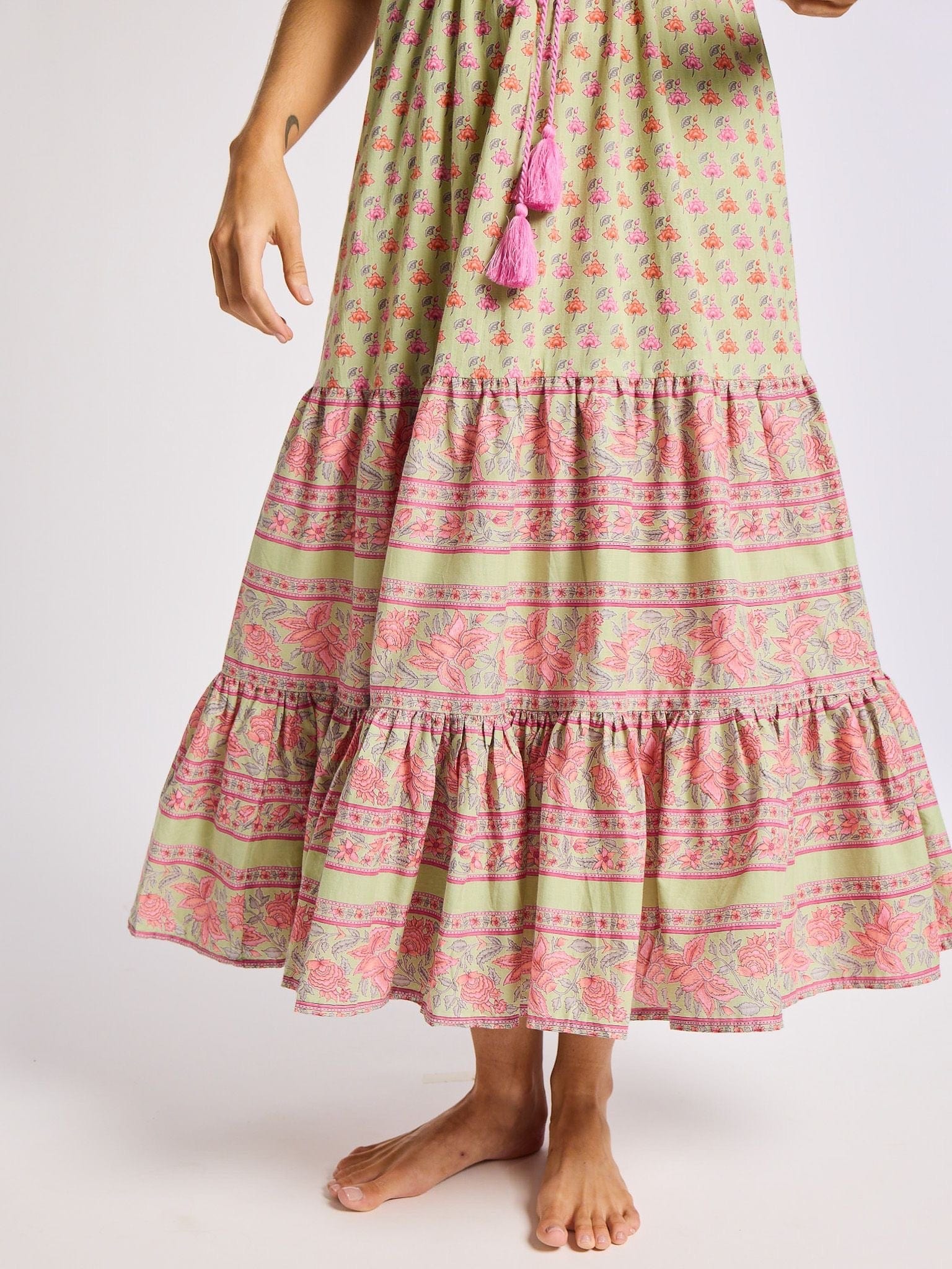 Esme Dress in Tulip Print
