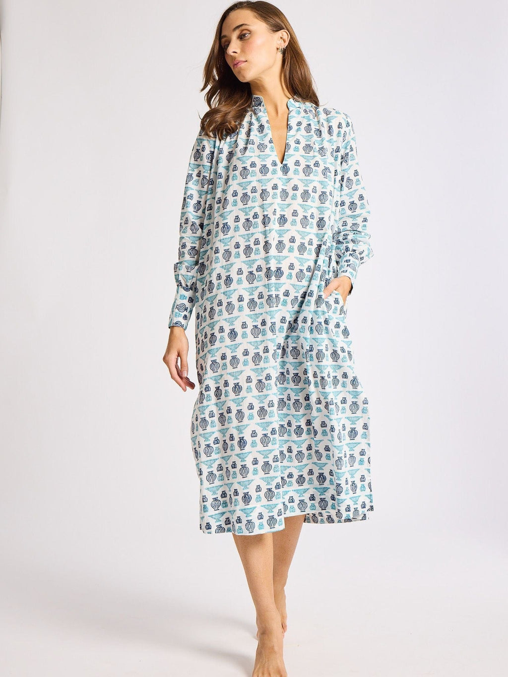 Esther Dress in Athens Print