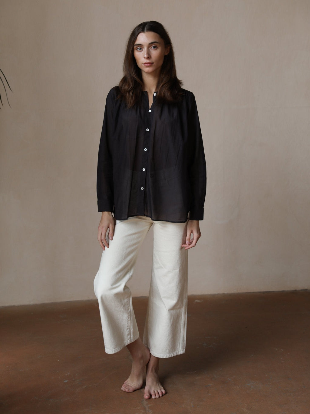 Florian Top in Noir Voile