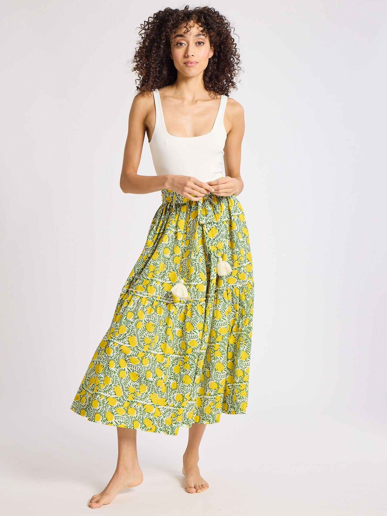 Françoise Skirt in Lemons