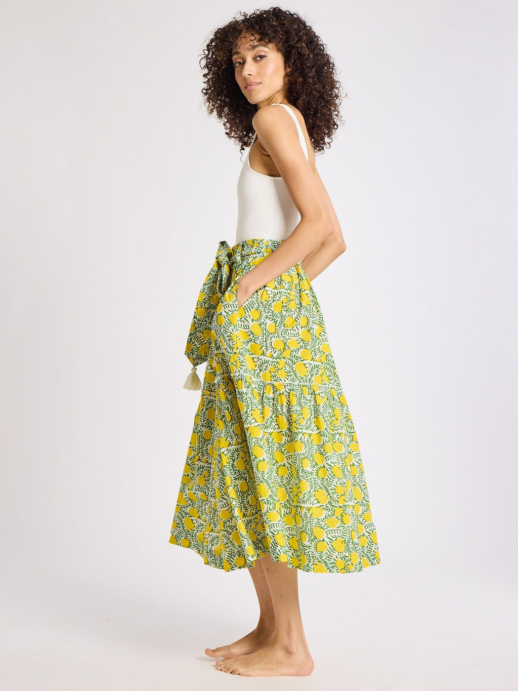 Françoise Skirt in Lemons