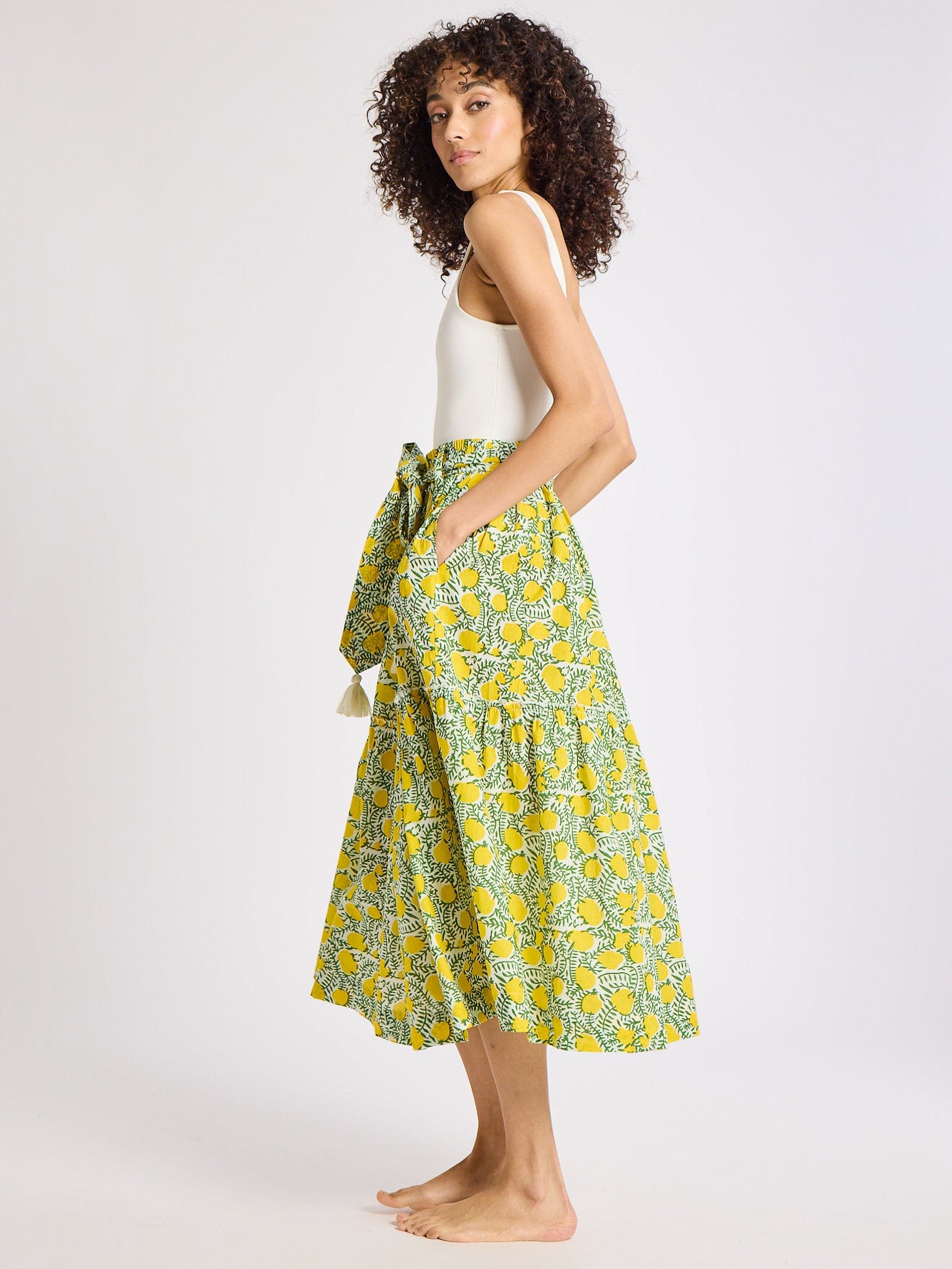 Françoise Skirt in Lemons