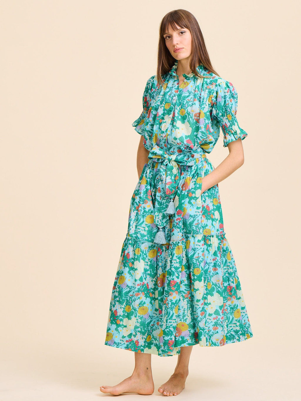 Françoise Skirt in Swedish Garden