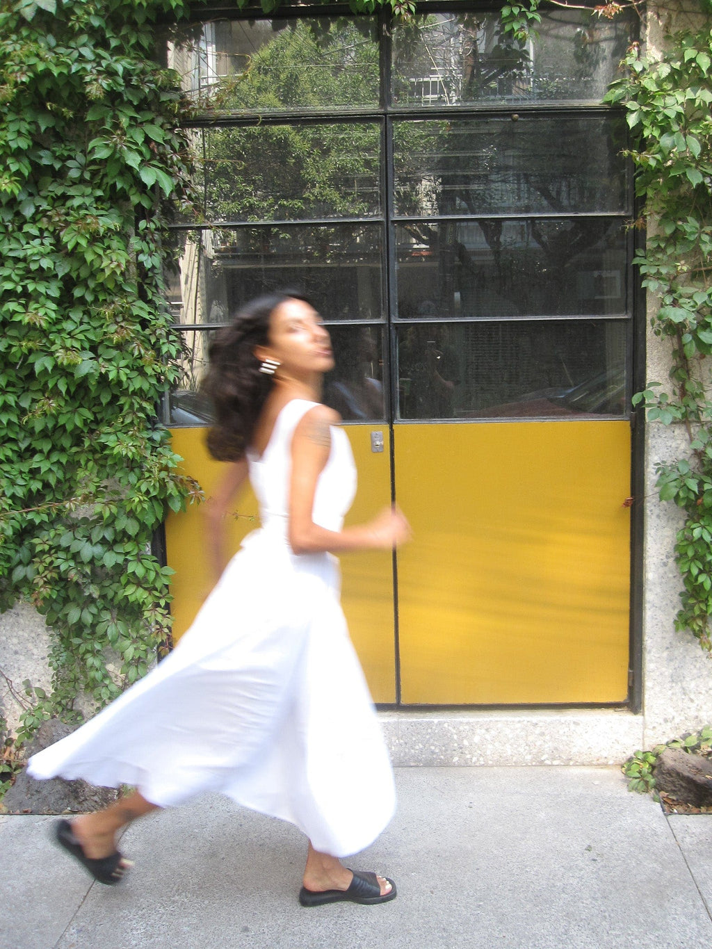Frannie Dress in White
