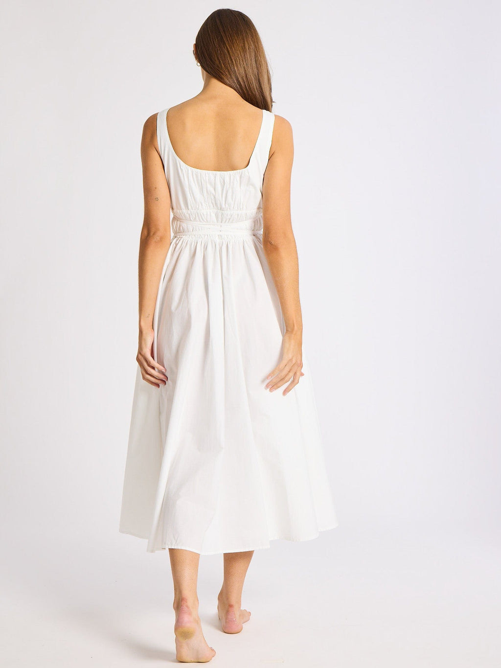 Frannie Dress in White