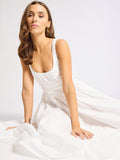 Frannie Dress in White
