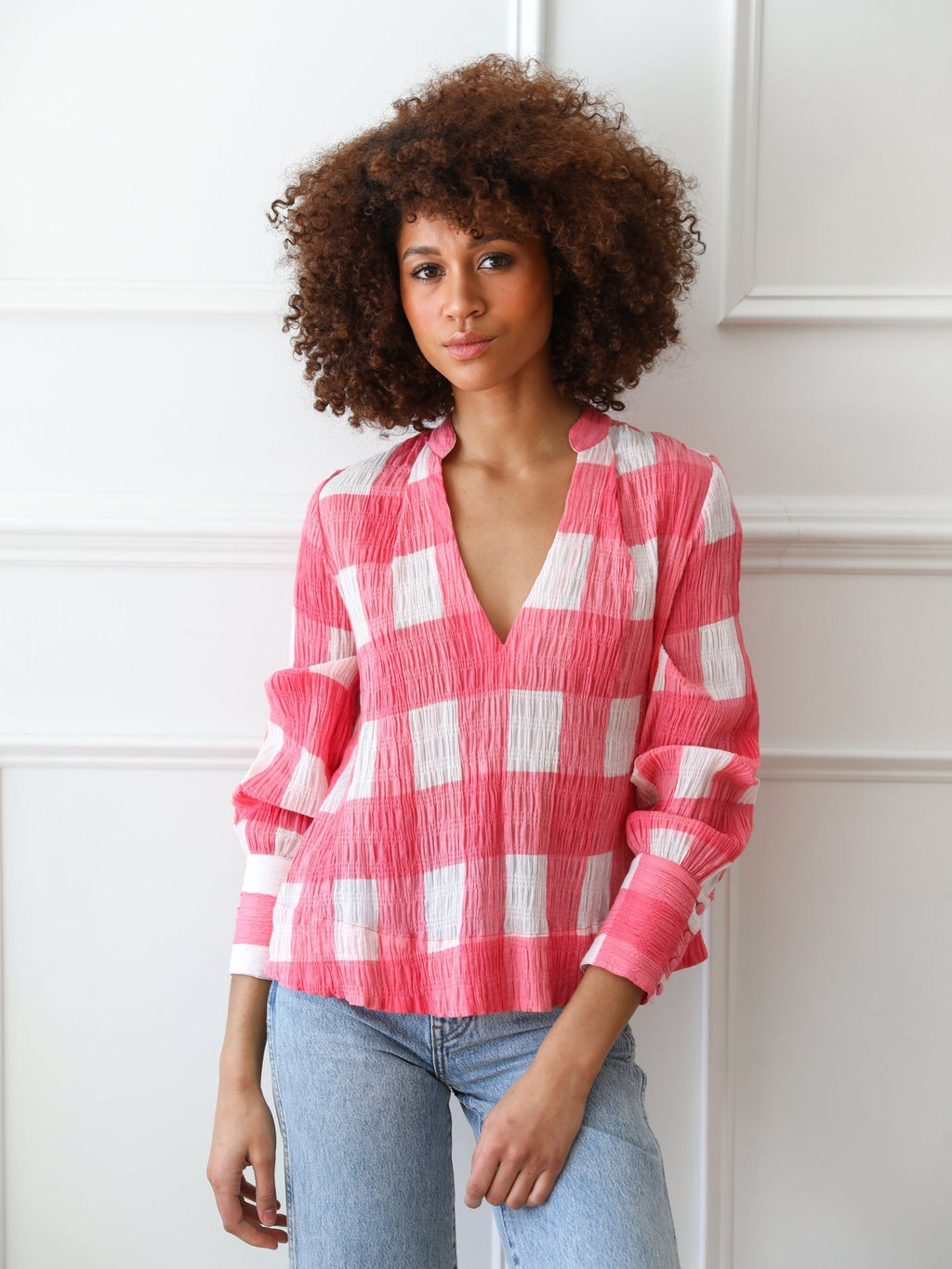 Freya Top in Watermelon