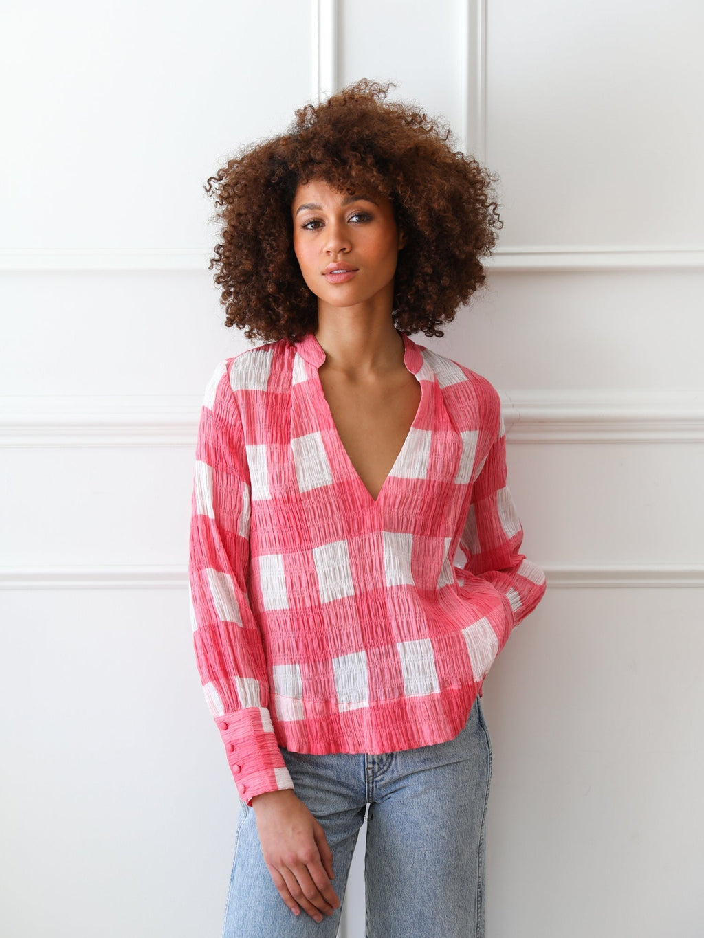 Freya Top in Watermelon