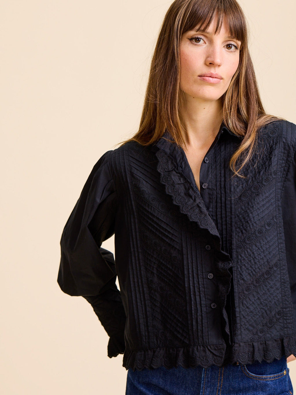 Georgina Top in Black