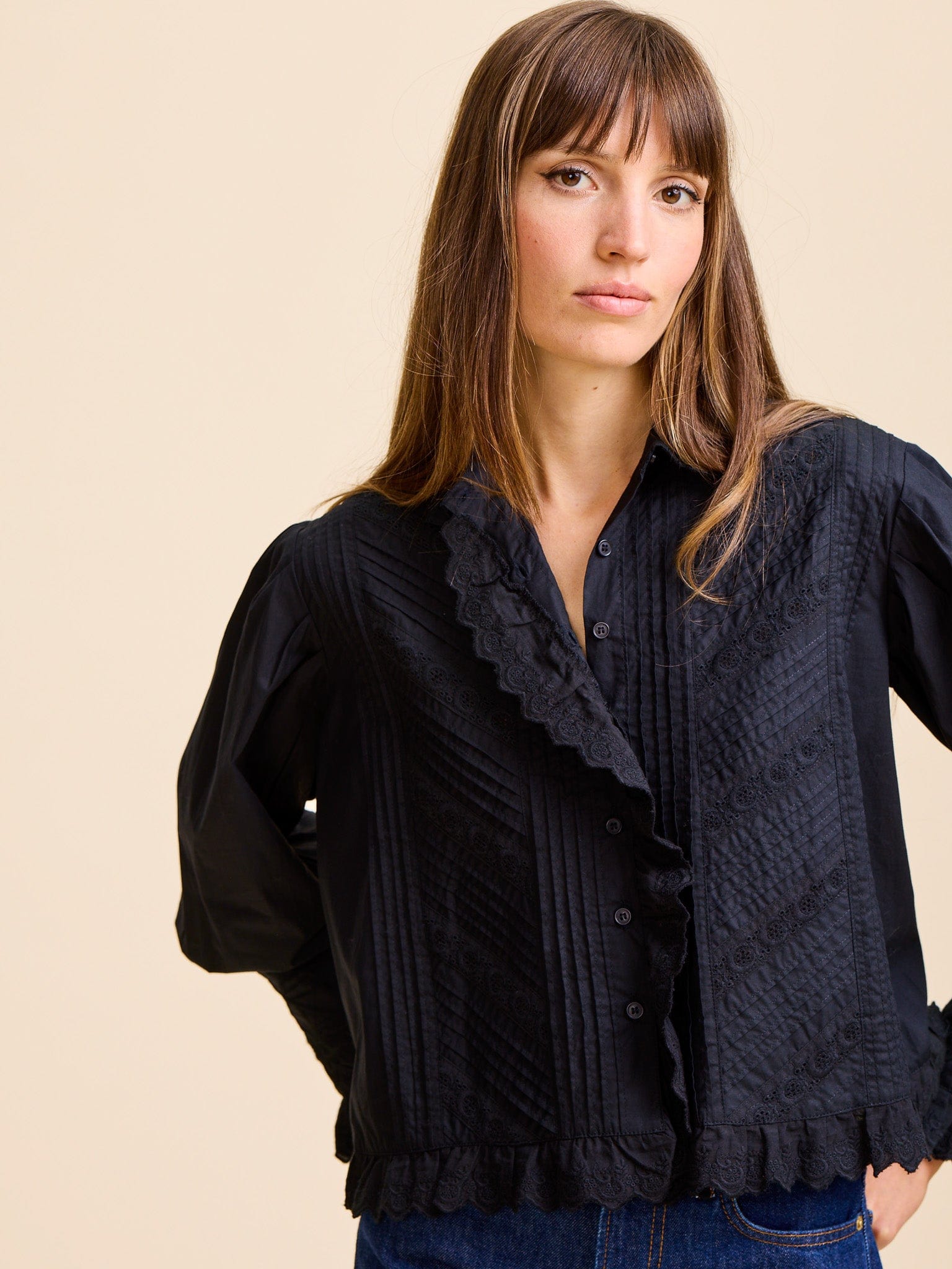 Georgina Top in Black