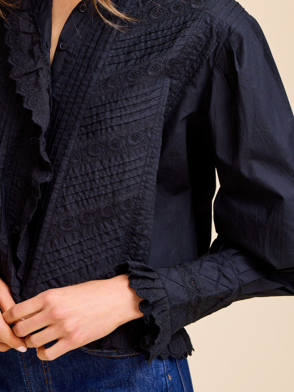 Georgina Top in Black