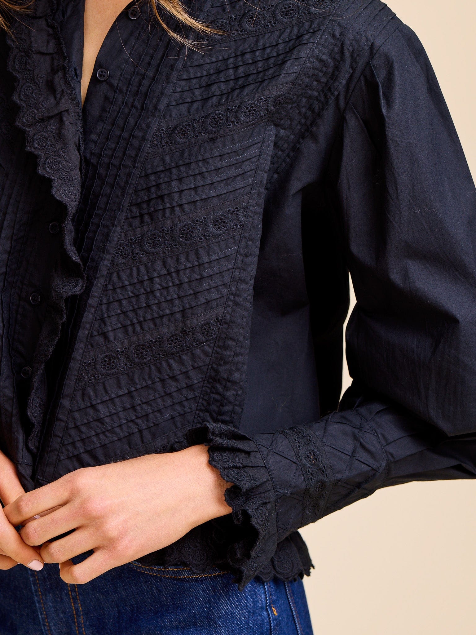Georgina Top in Black