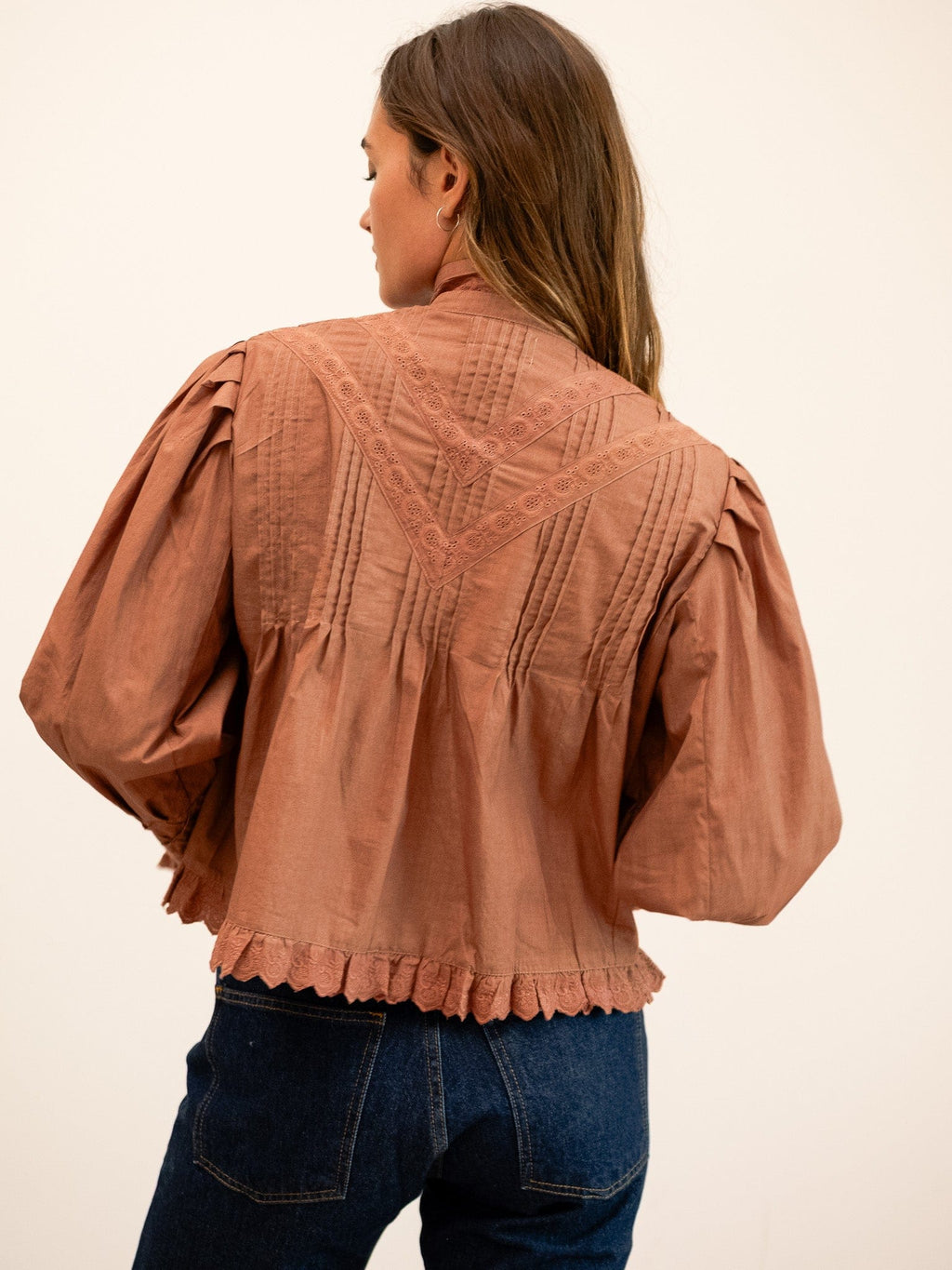Georgina Top in Mousse