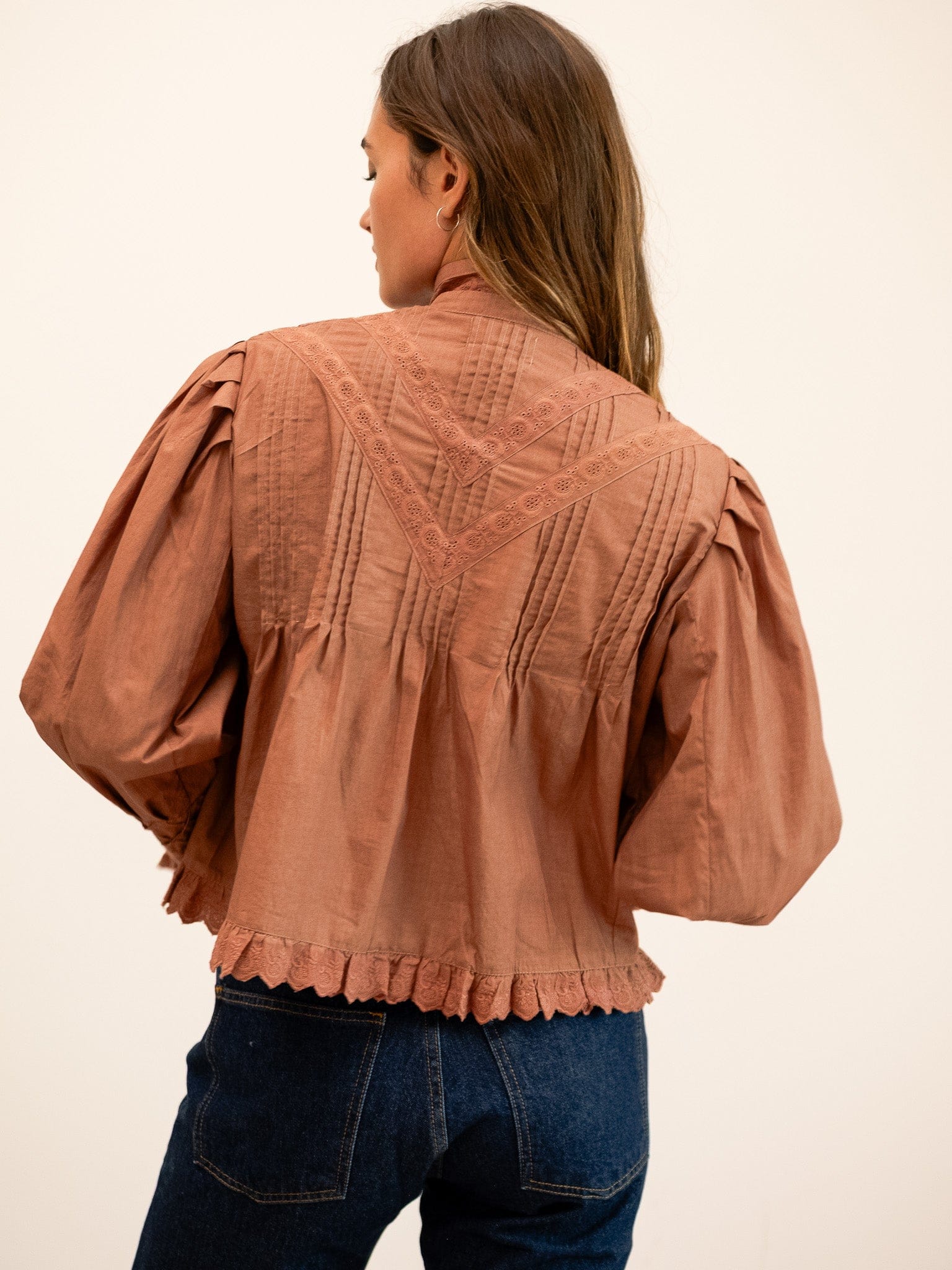 Georgina Top in Mousse