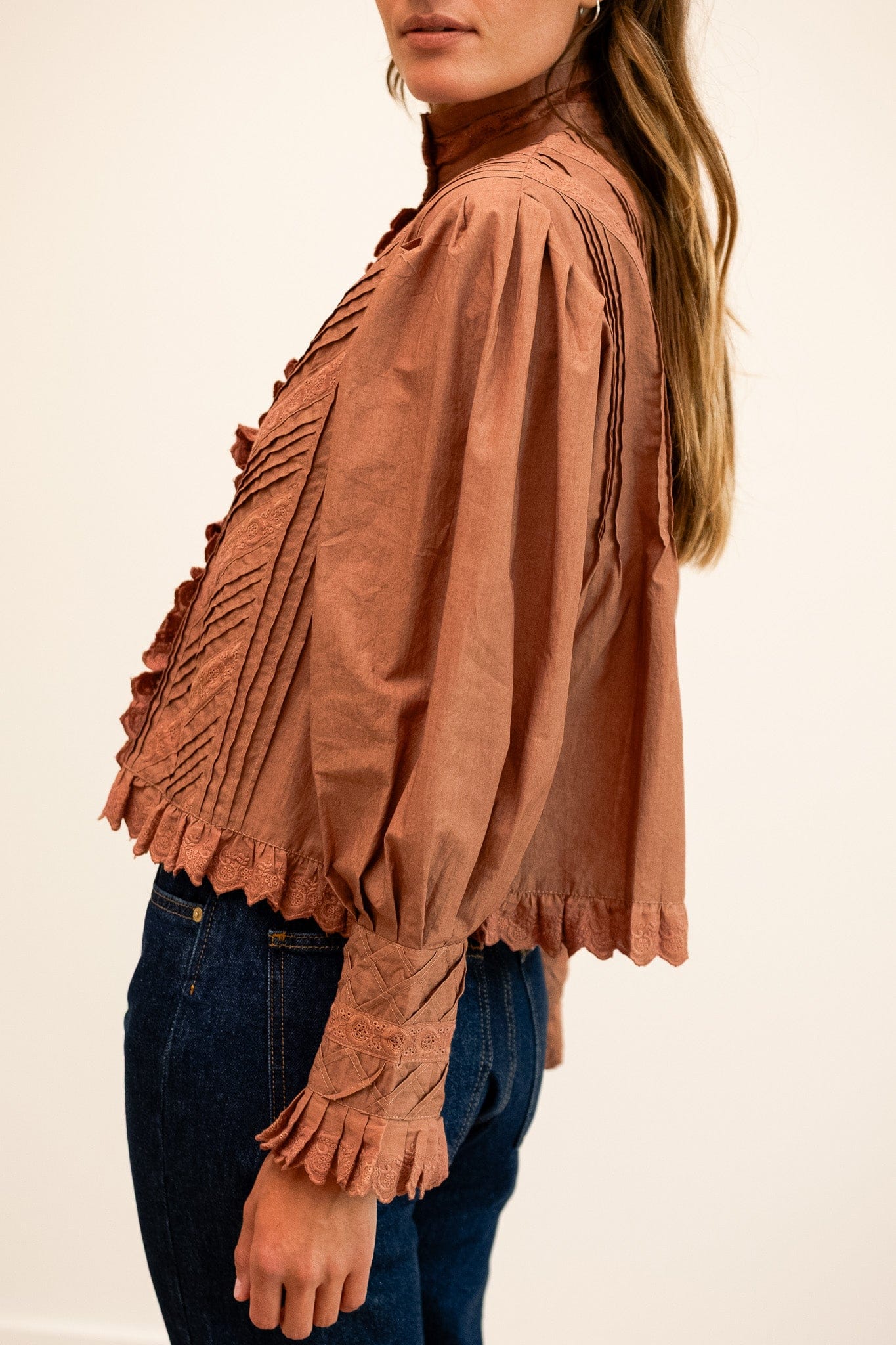 Georgina Top in Mousse