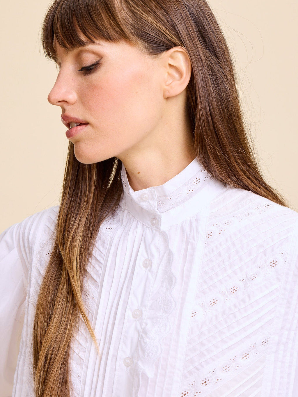 Georgina Top in White