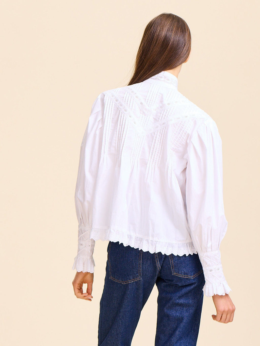 Georgina Top in White