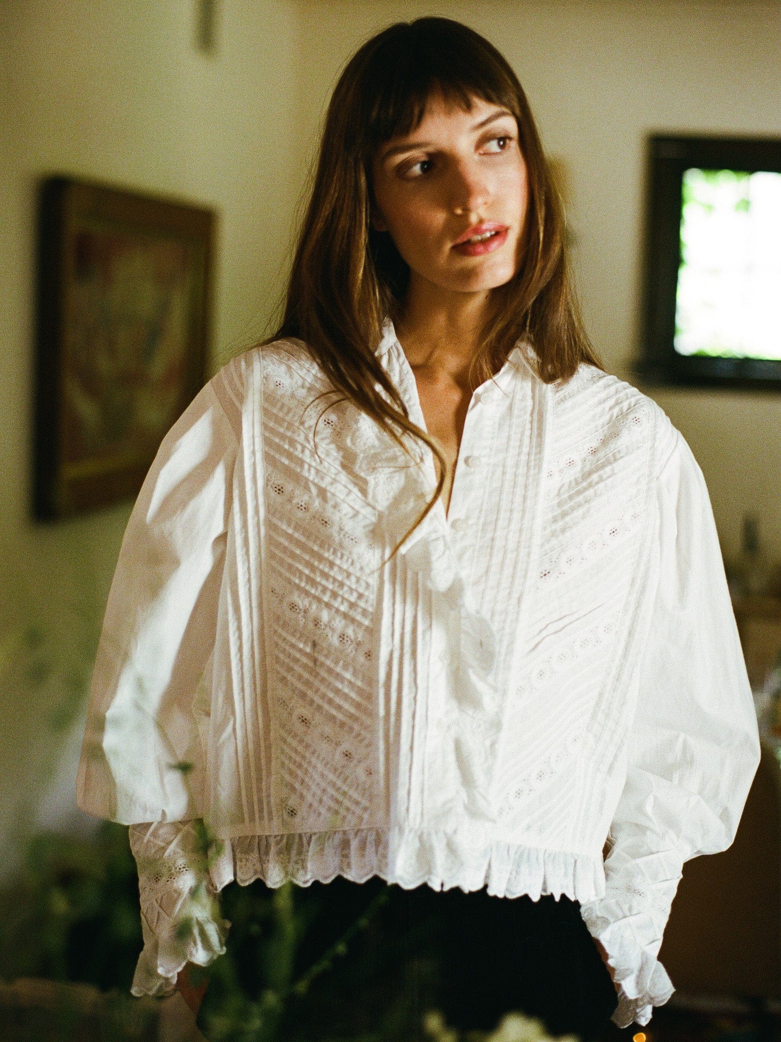 Georgina Top in White