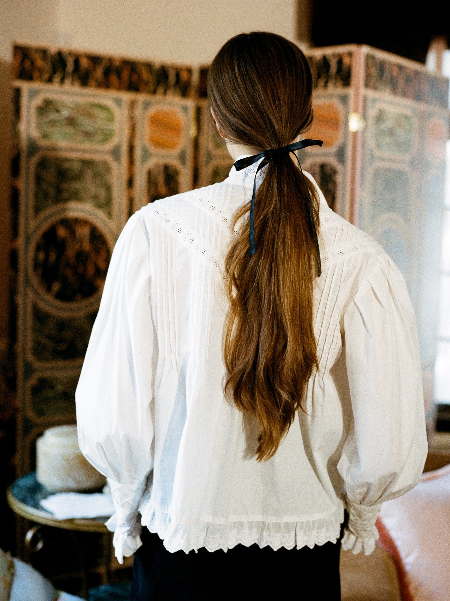 Georgina Top in White