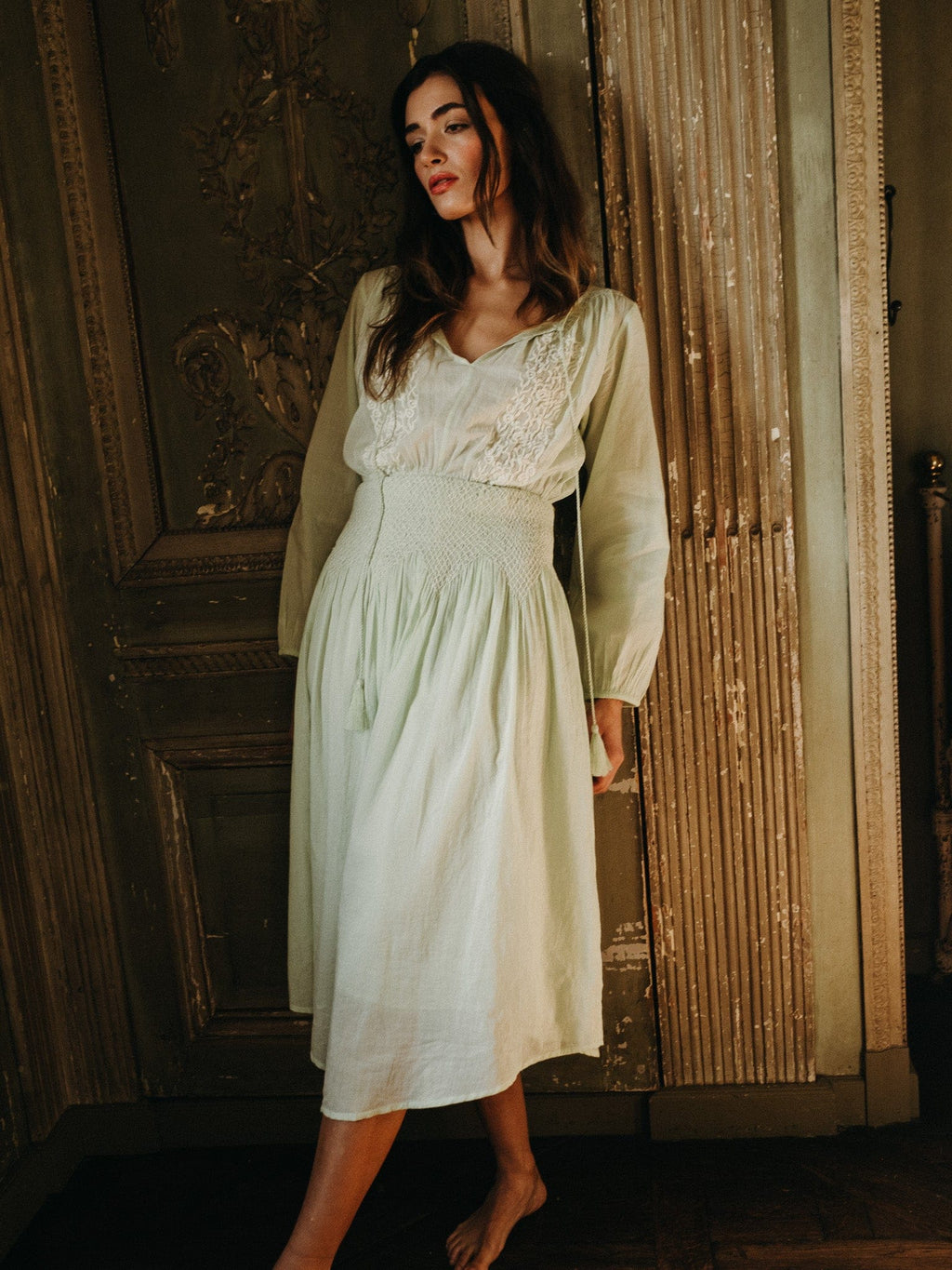 Greta Dress in Meadow