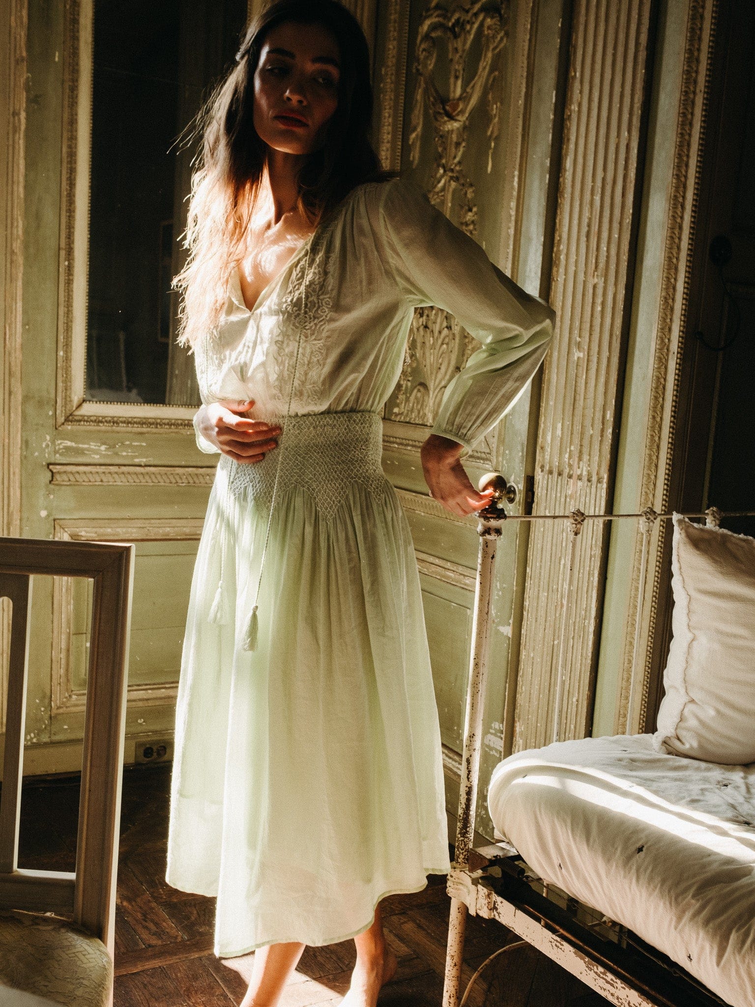 Greta Dress in Meadow