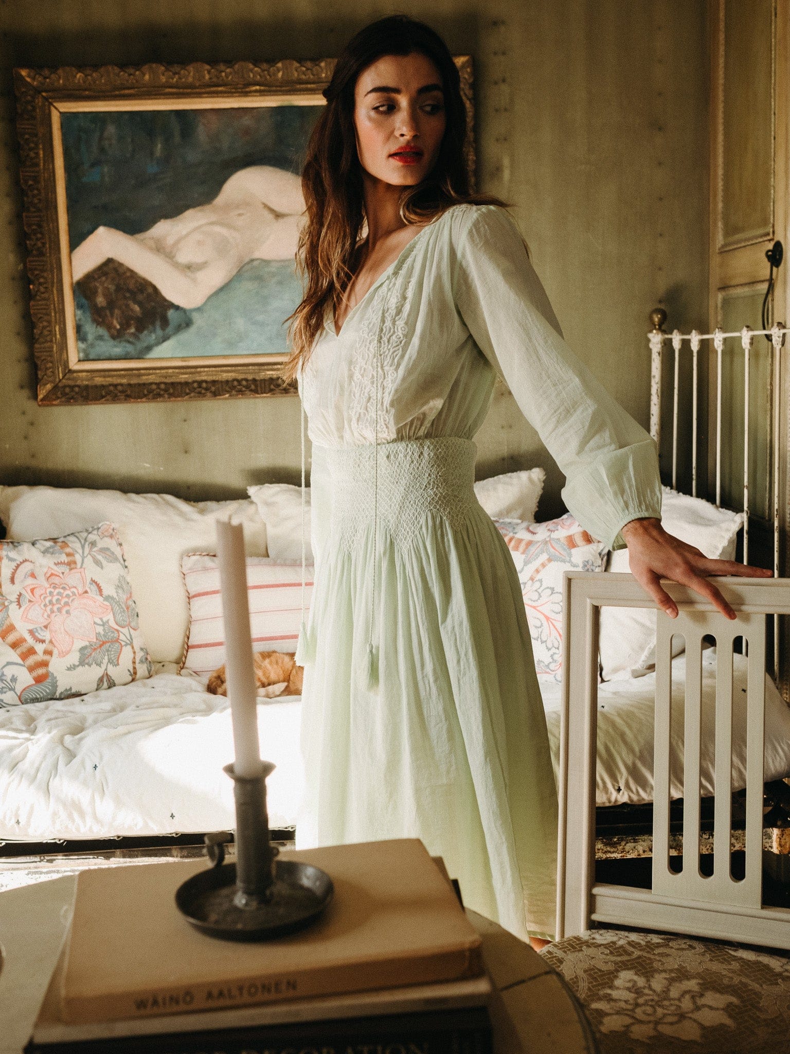 Greta Dress in Meadow
