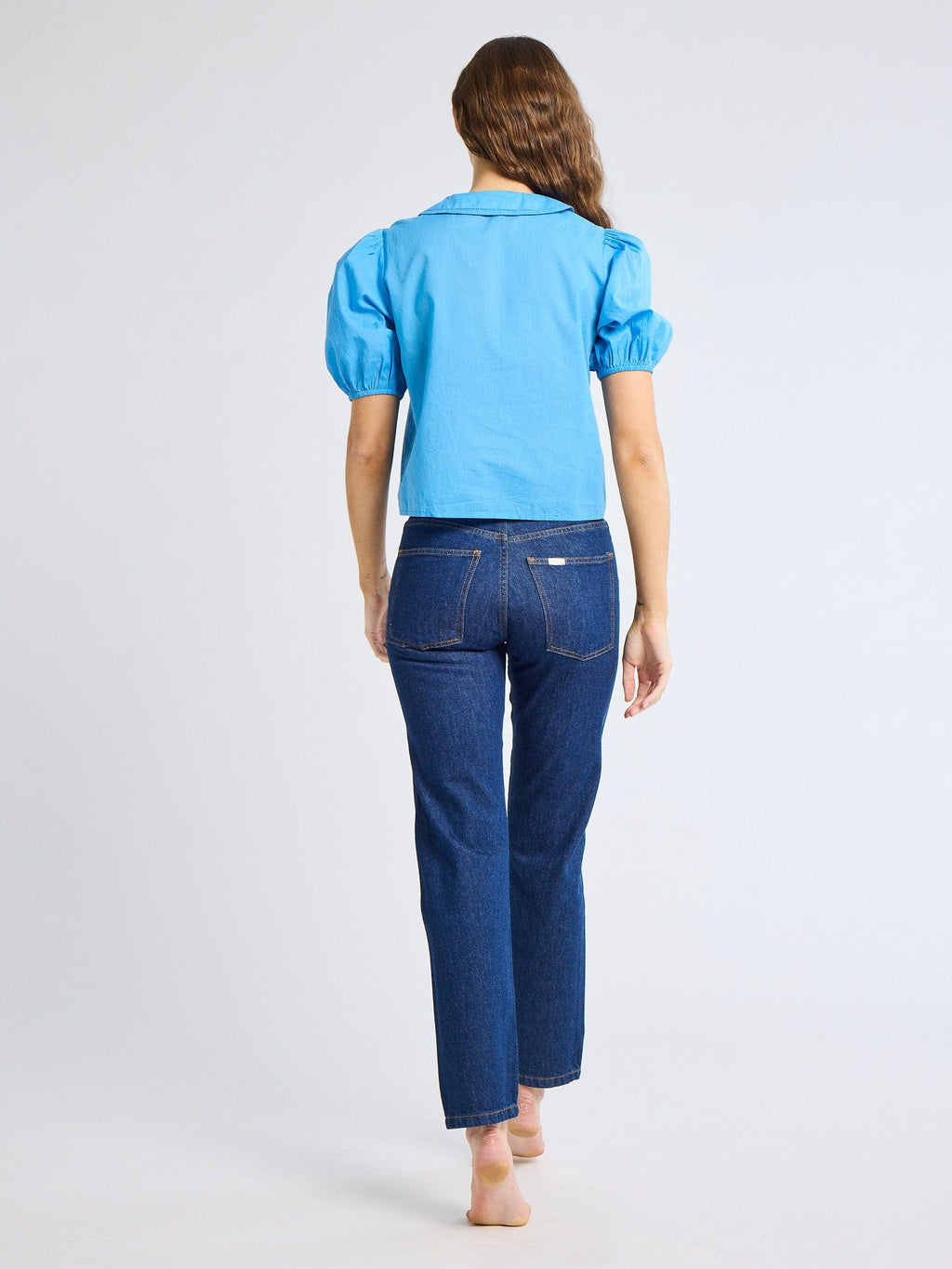 Harriet Top in Cendre Blue
