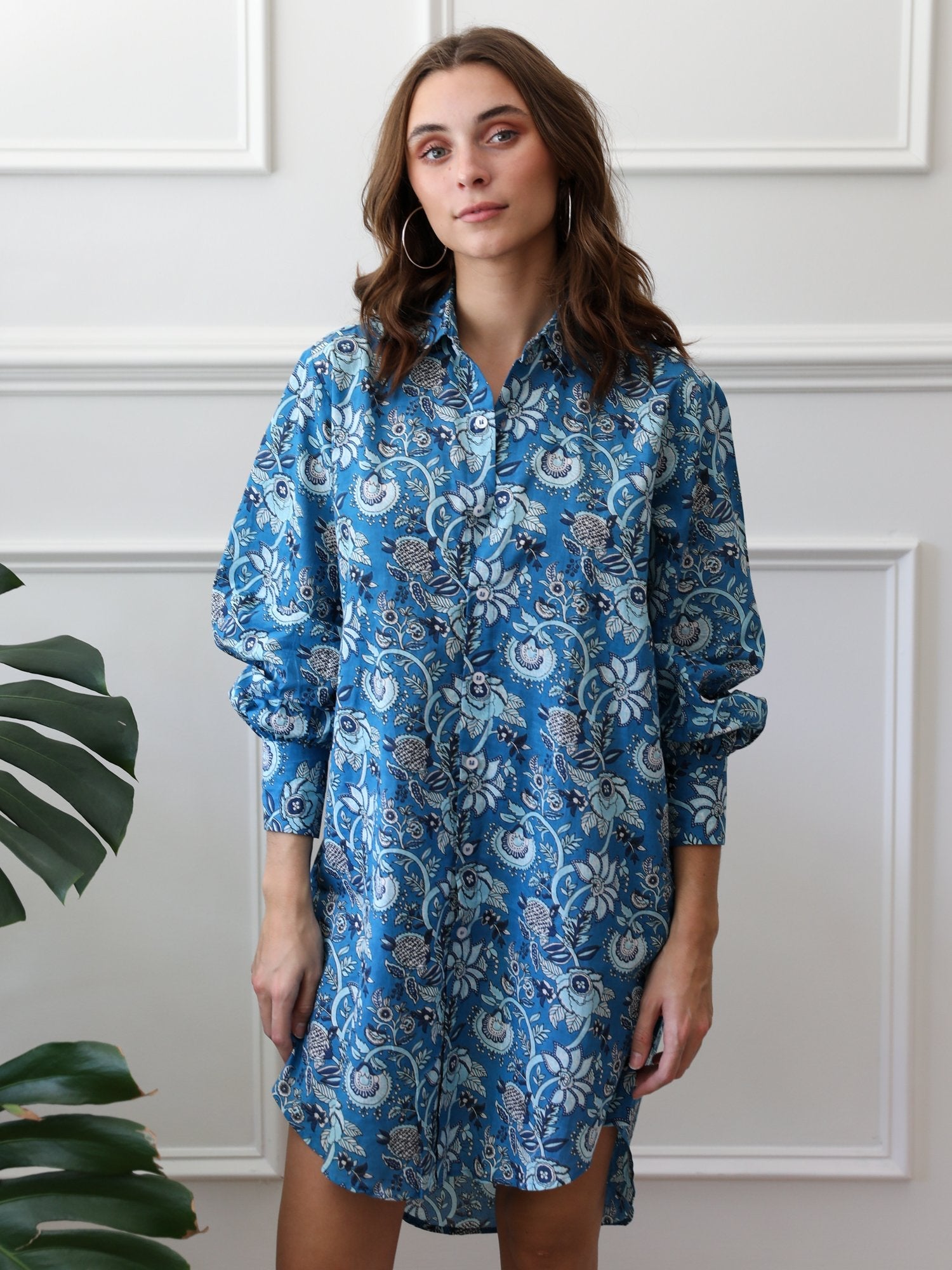 Holly Dress in French Blue