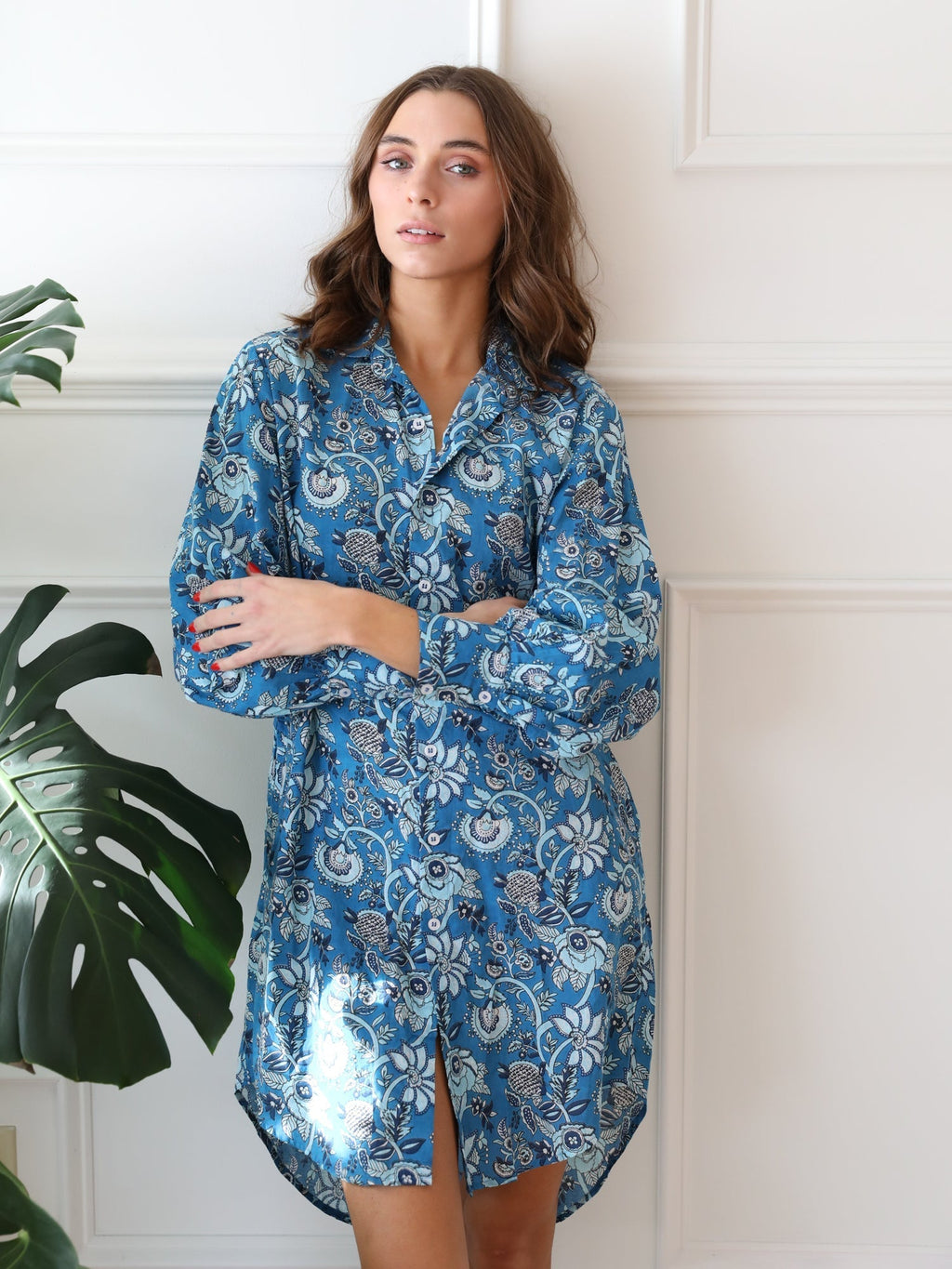 Holly Dress in French Blue