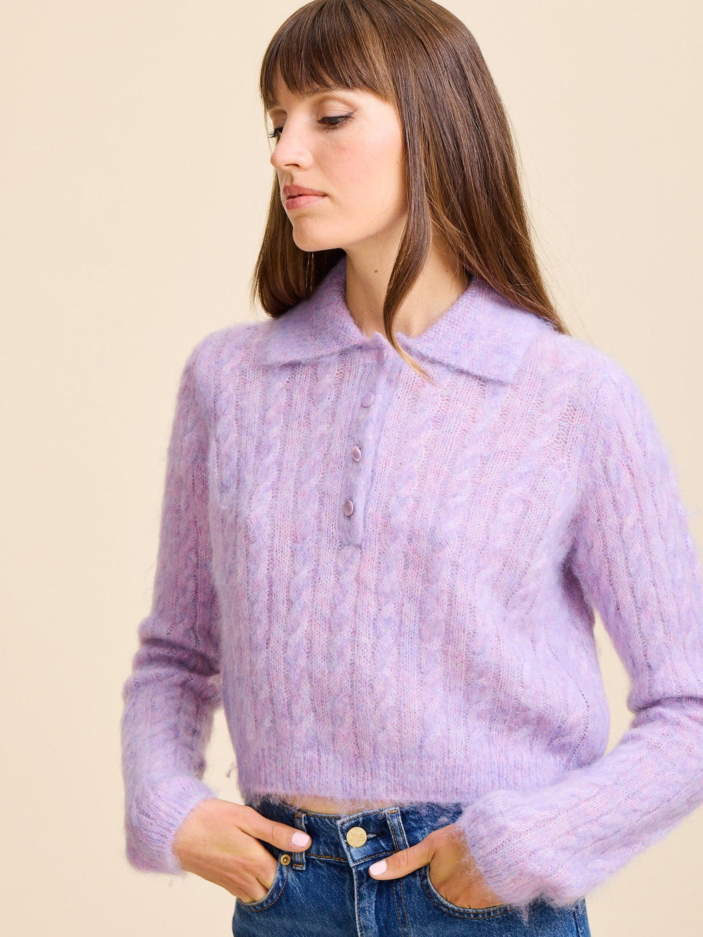 Ingrid Henley in Lilac
