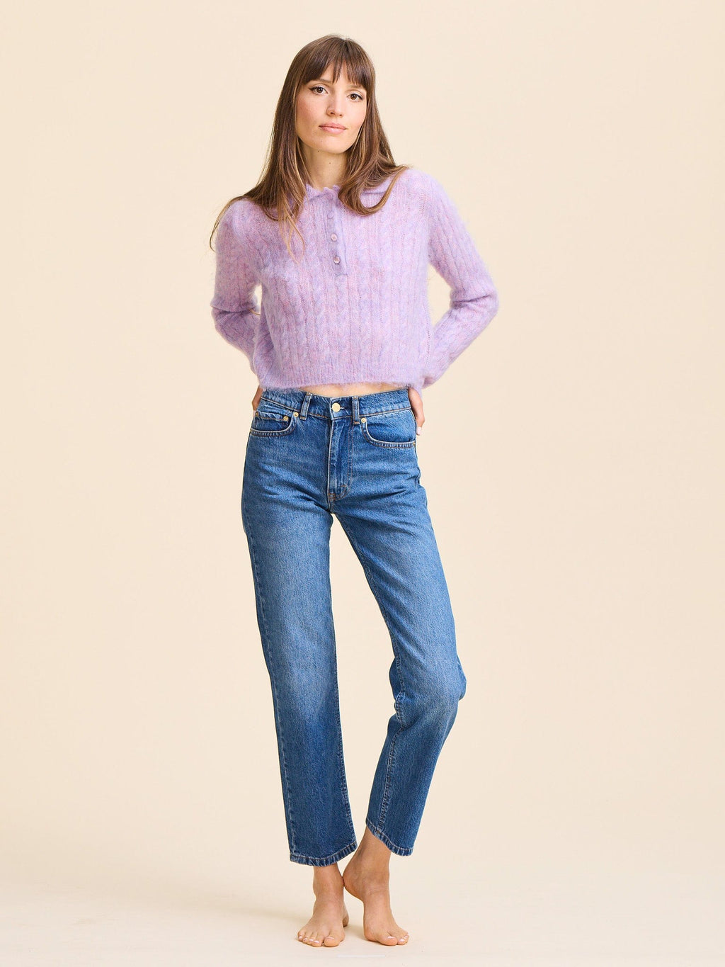 Ingrid Henley in Lilac