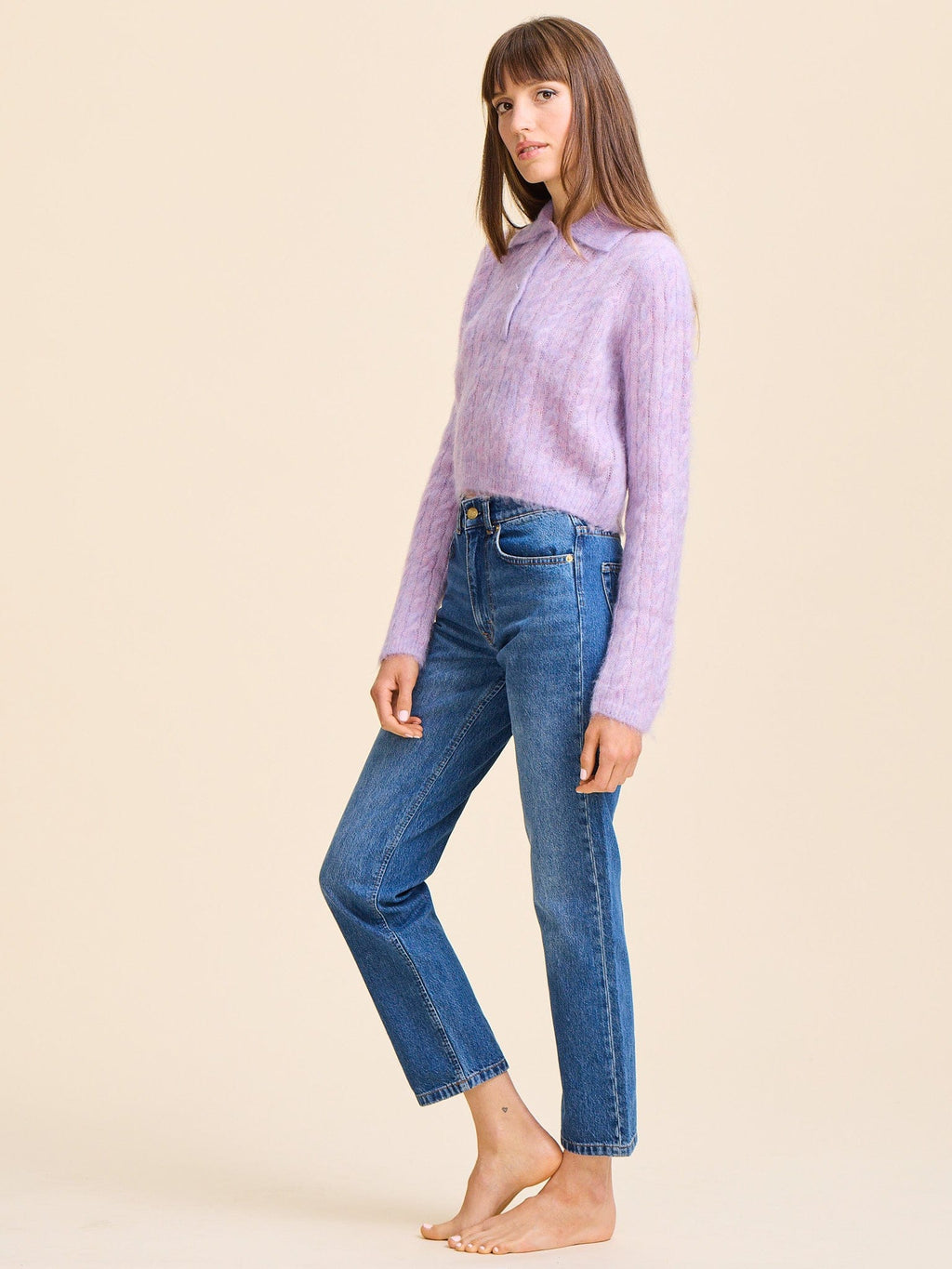 Ingrid Henley in Lilac