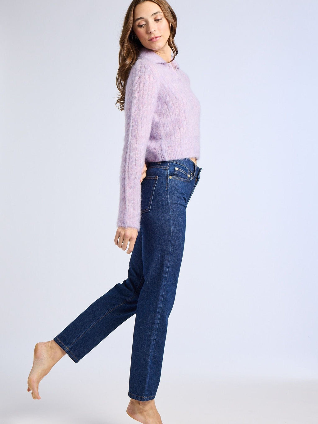 Ingrid Henley in Lilac