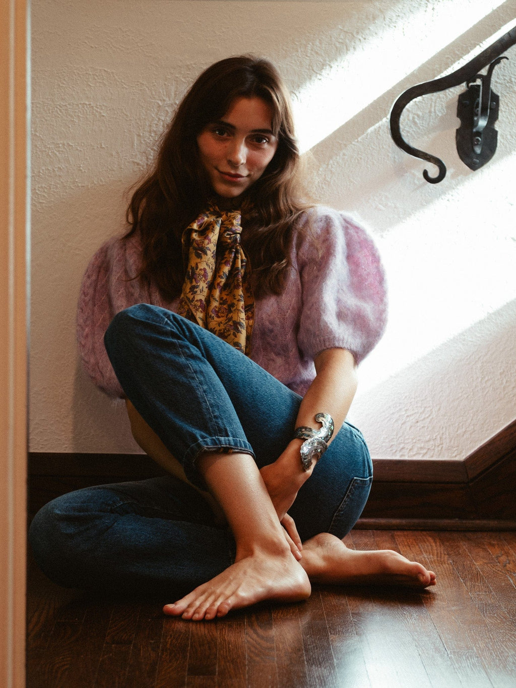 Isa Cardigan in Lilac