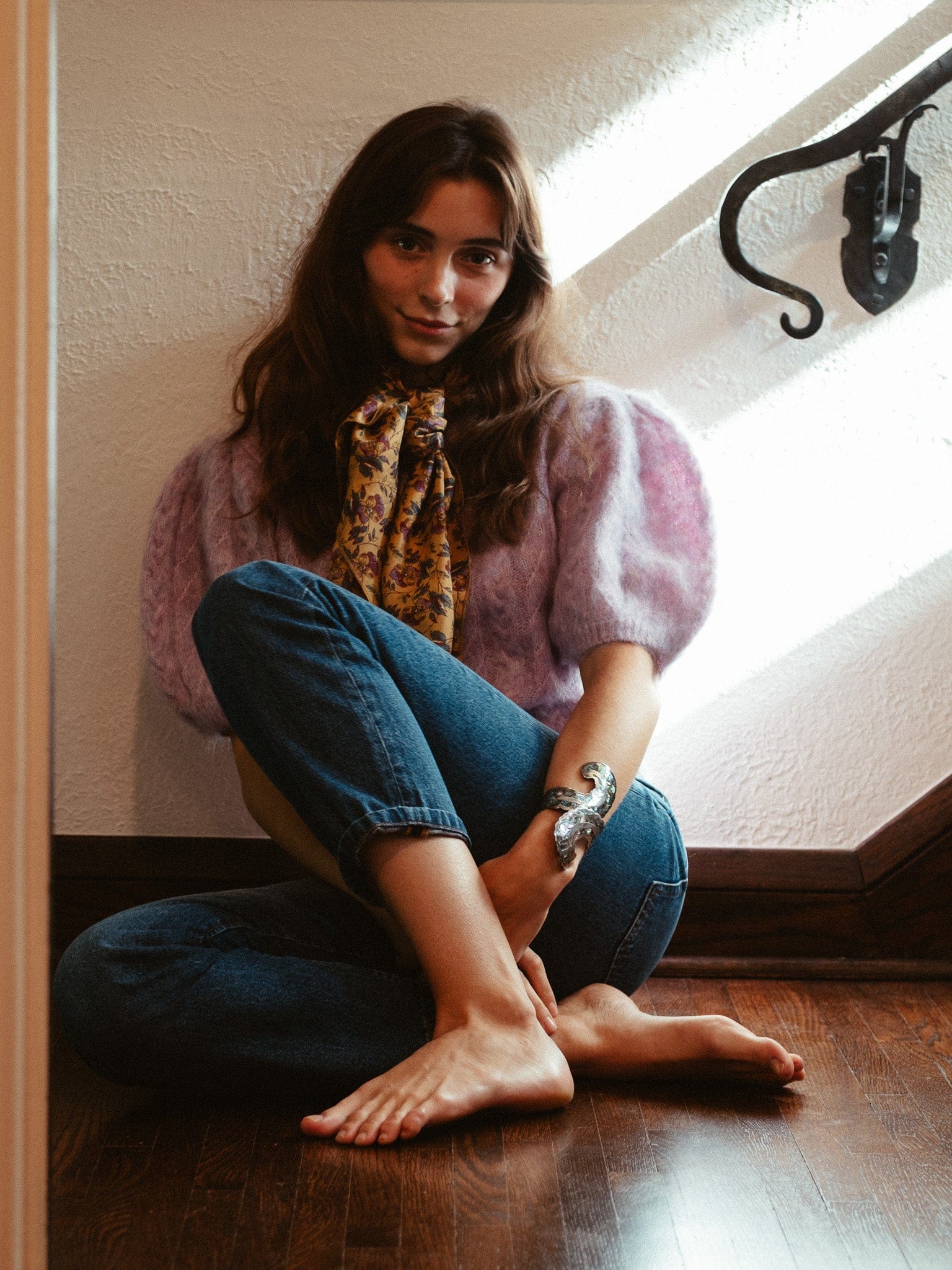 Isa Cardigan in Lilac