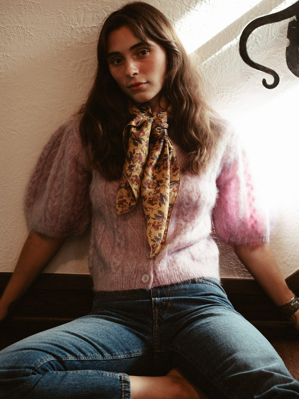 Isa Cardigan in Lilac
