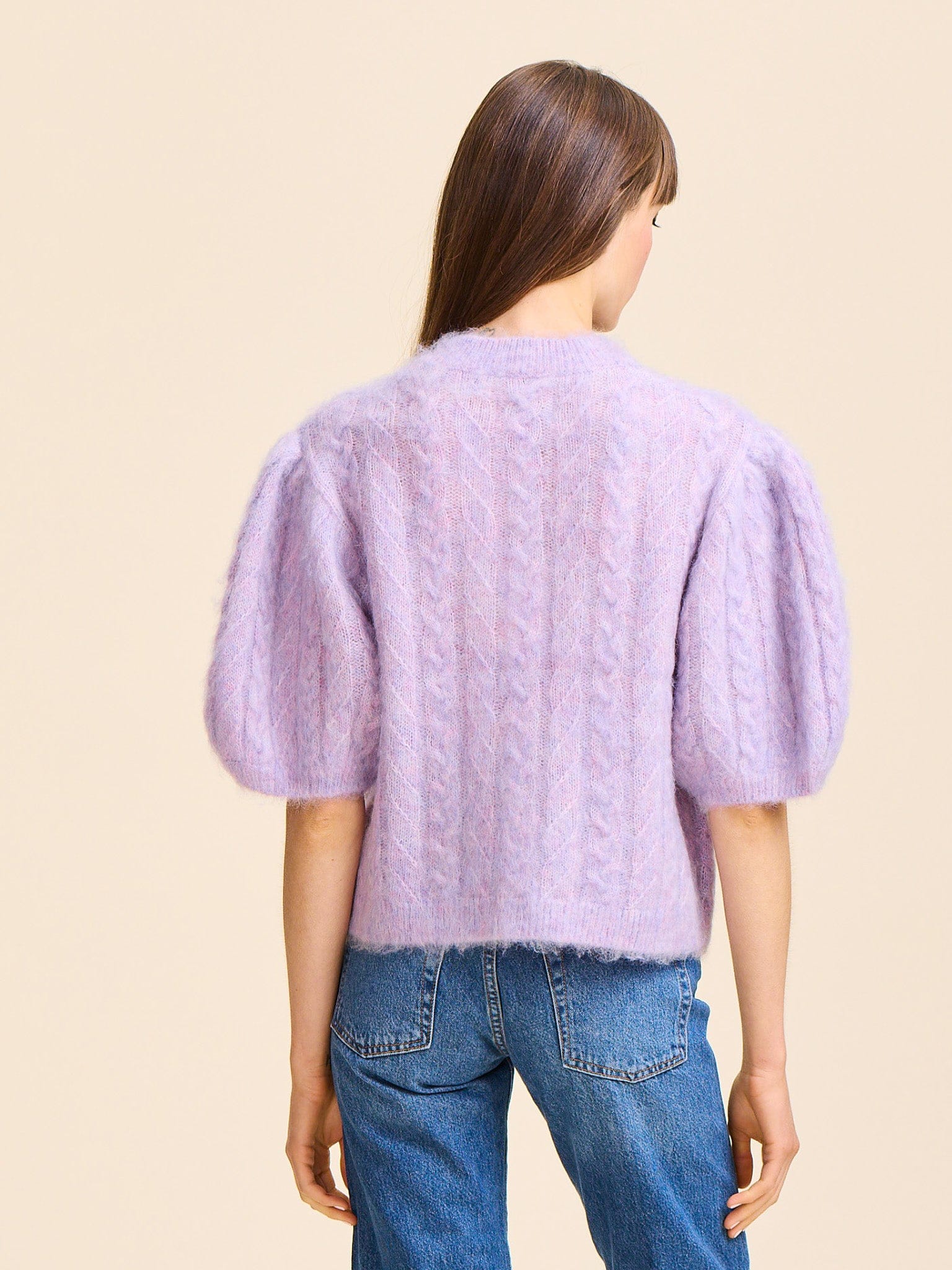 Isa Cardigan in Lilac