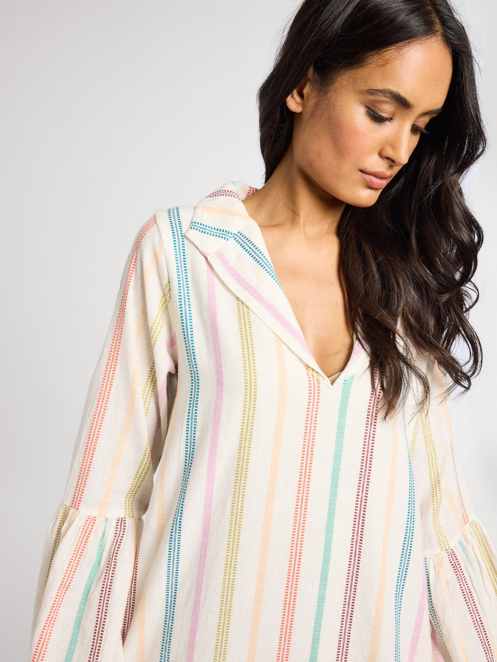 Jacqueline Dress in Mallorca Stripe