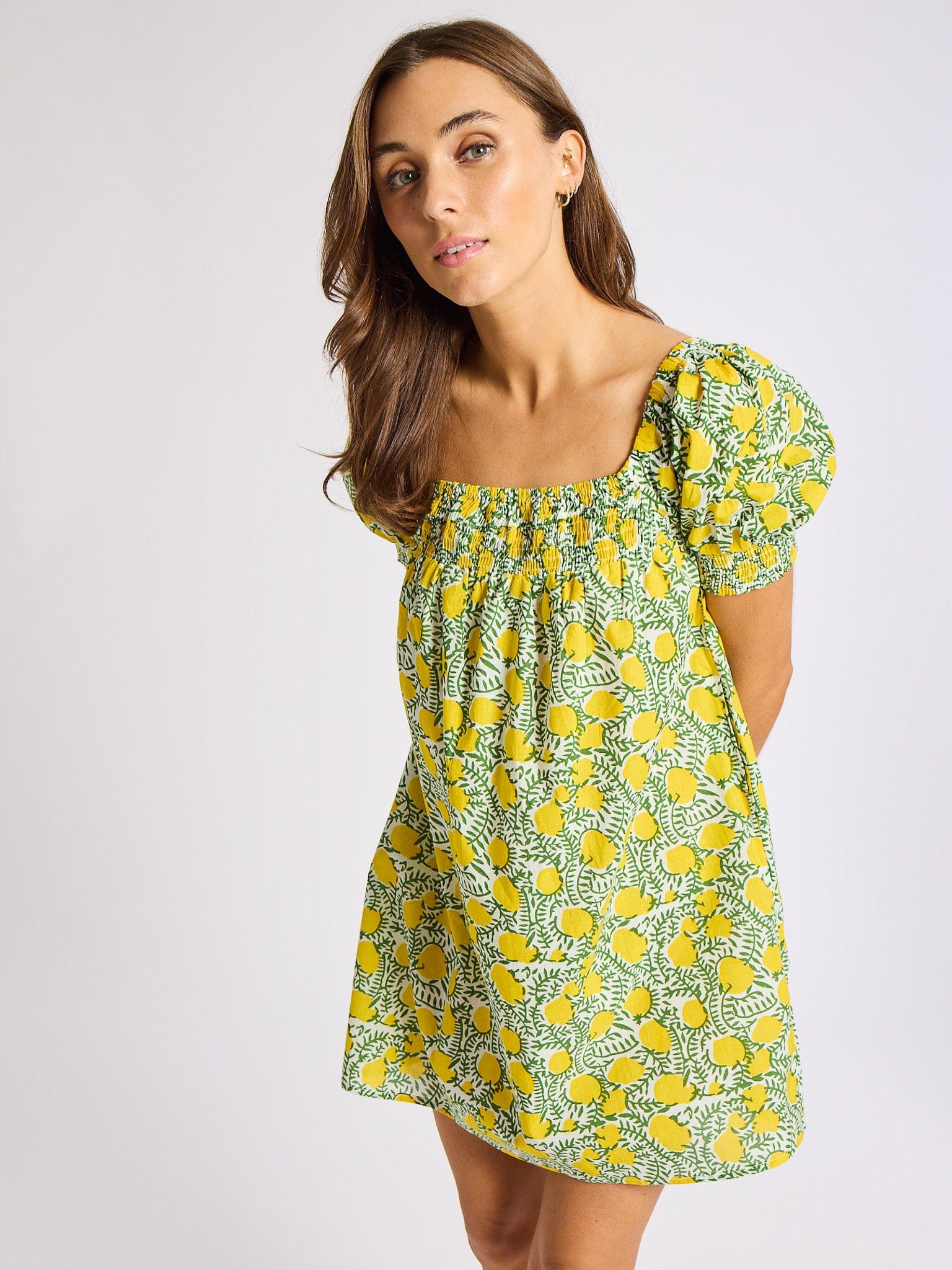 Jane Dress in Lemons